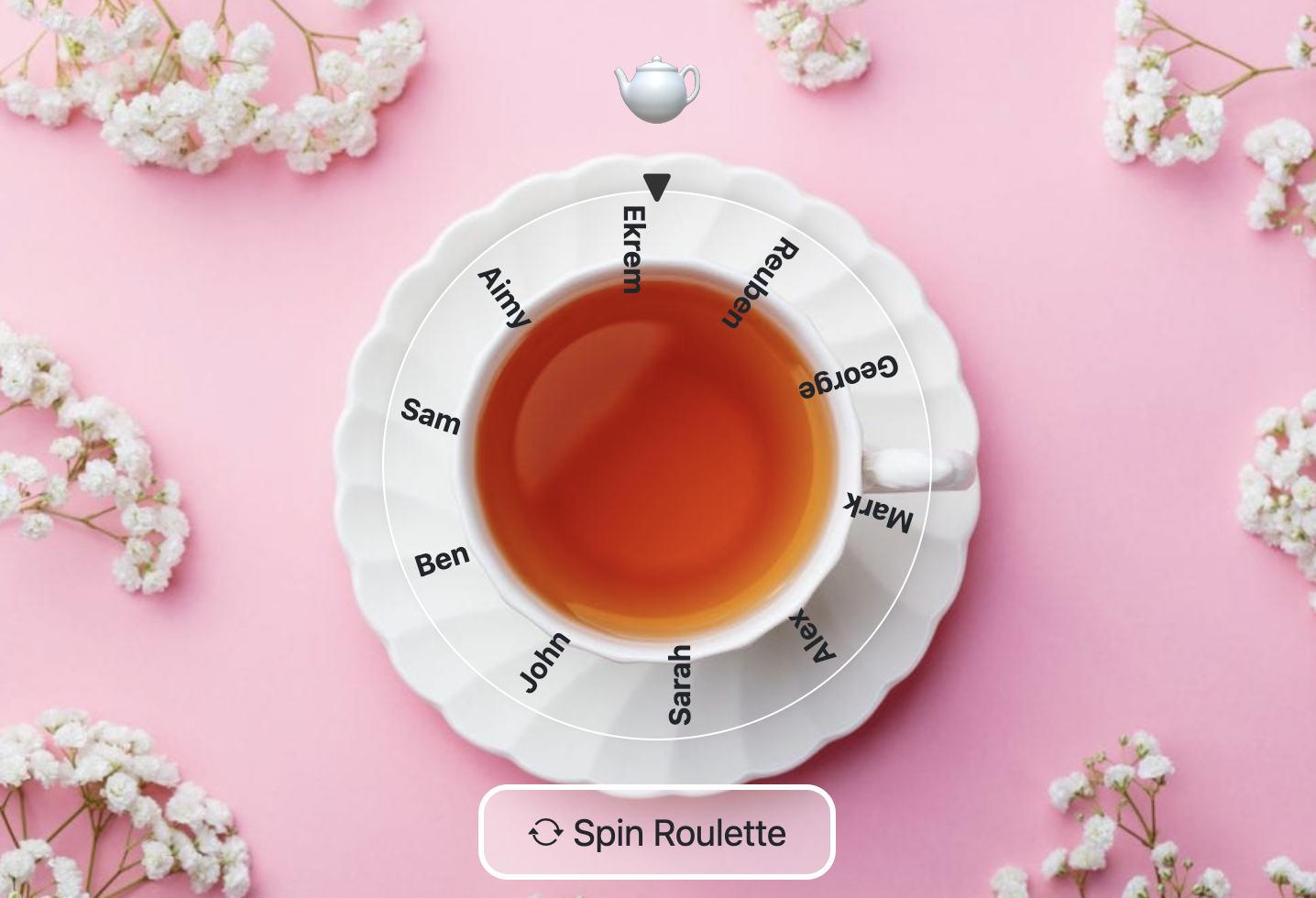 Tea-Roulette